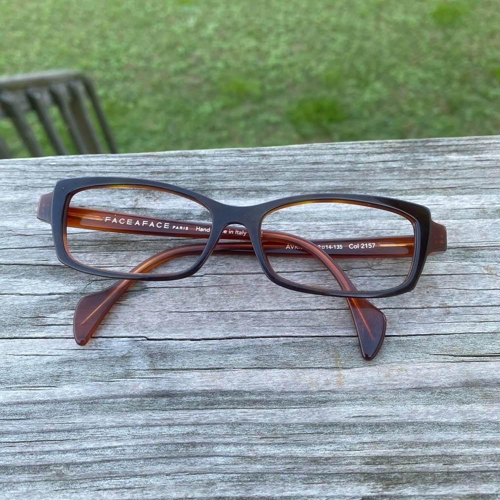 Face A Face Paris glasses frames Avril 3 hand made in Italy 52[]14 135